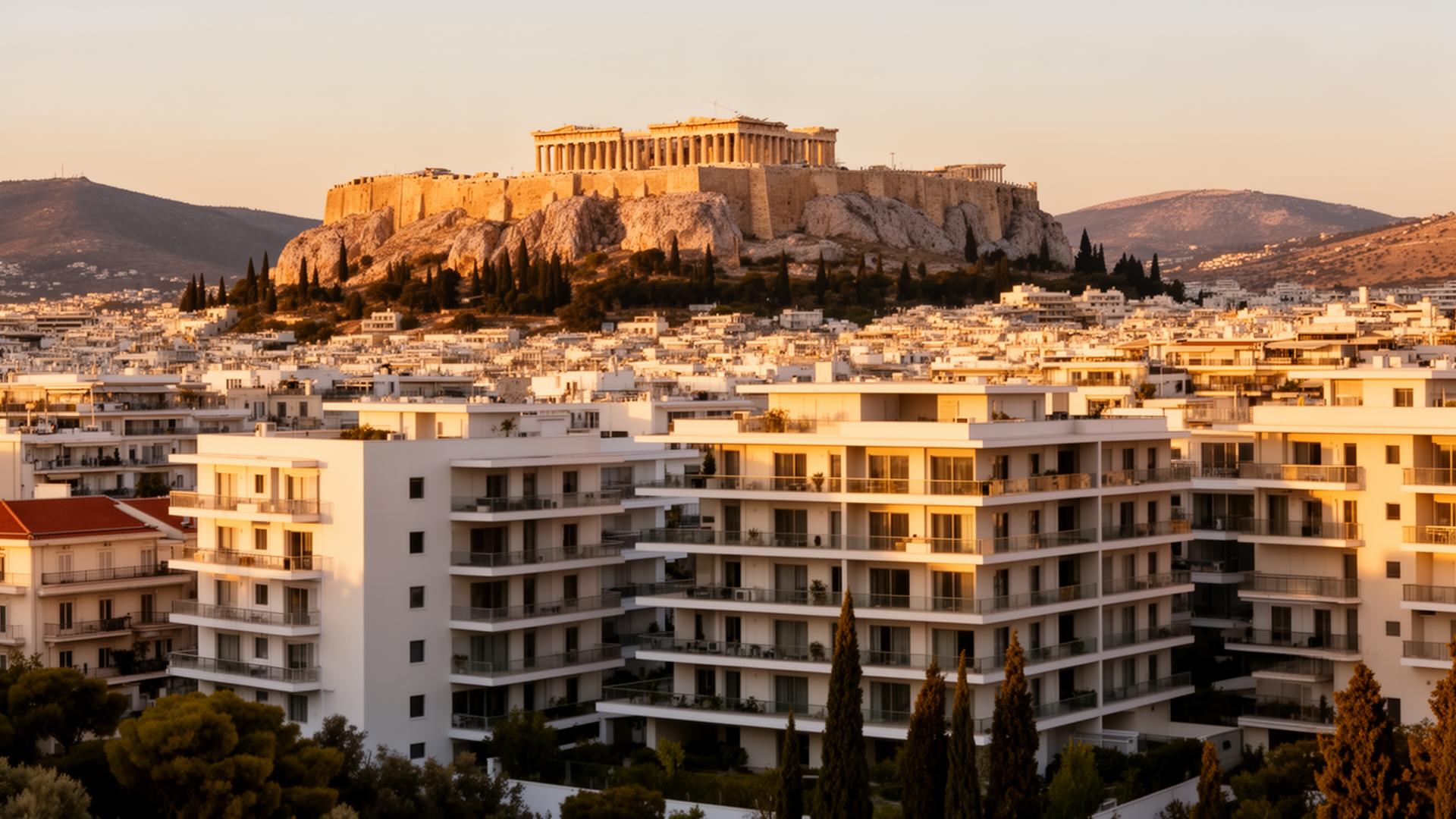 Athens residential apartments with Acropolis