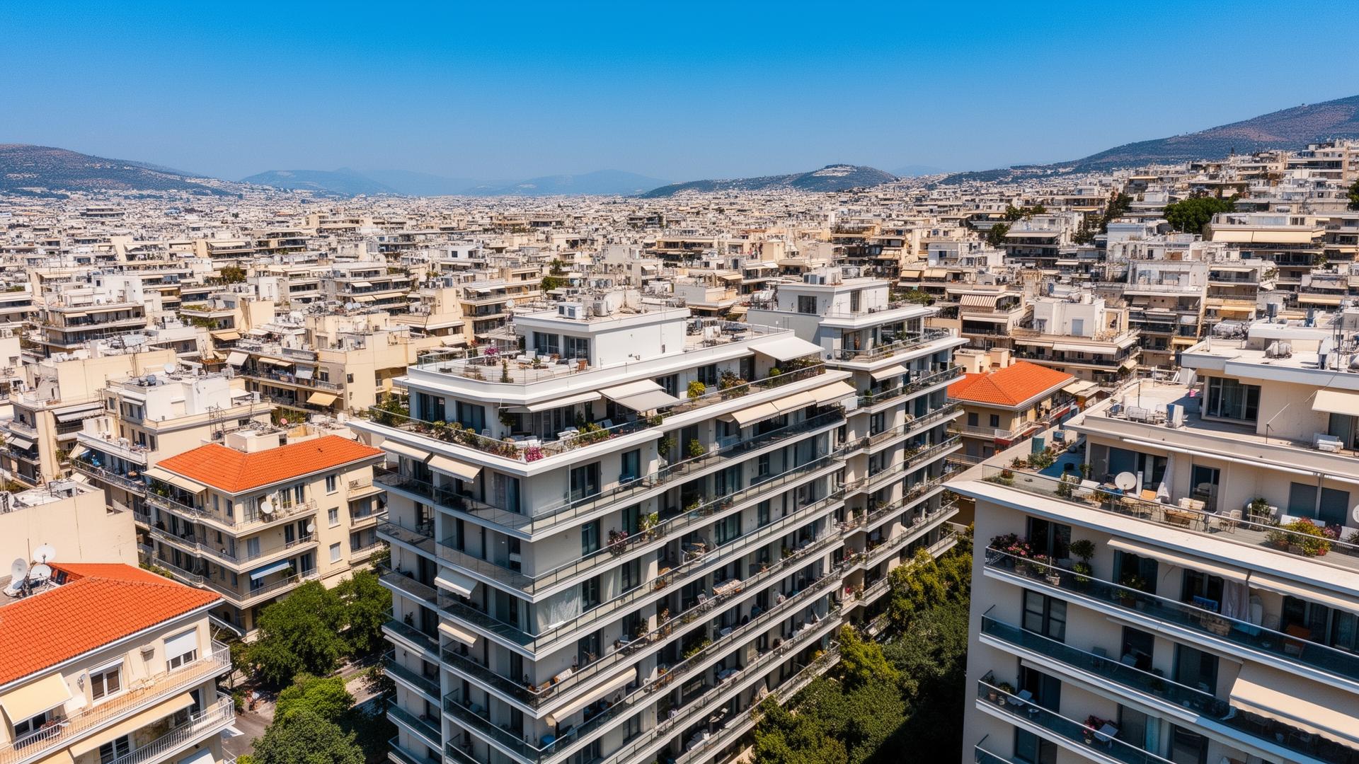 Residential apartments in Athens